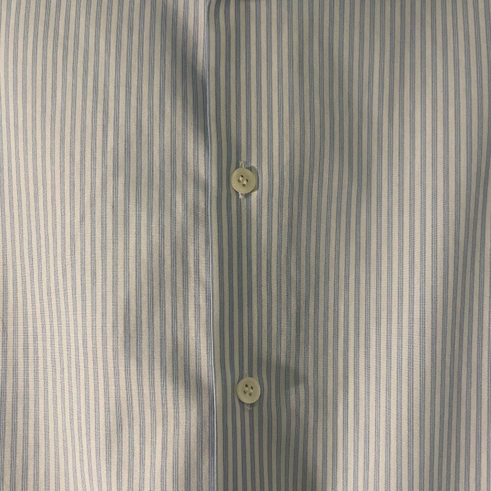 Murano Slim Fit Pinstripe Dress Shirt Men’s XXL - Picture 3 of 3